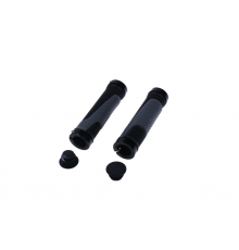 Грипсы резиновые черно-серый HL-G308