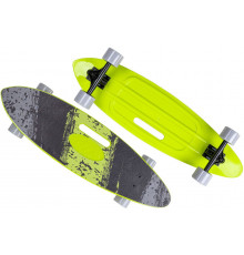 Скейтборд Fishboard 31 yellow пластиковый (NN007486)
