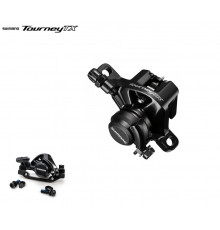 Тормоз дисковый механический (суппорт), SHIMANO BR-TX805 TOURNEY TX, с адаптером (ABRTX805FURL)