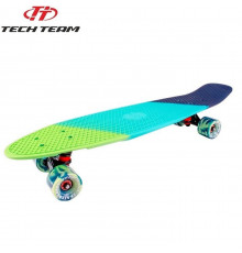 Скейтборд Tricolor 27 sea blue/white