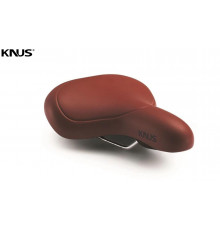 Седло KNUS, COMFORT Series, KS-7041, 265х215 мм, VACUUM (коричневый, УТ00028302)