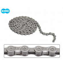 Цепь KMC (Z-9) 9 скор. (114 звеньев) grey, 1/2''x11/128'', пин, OEM (KMC-Z9OEM)