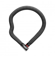 Замок 05-0038138 вело цепь в чехле, ключ, 4204K/85 black Goose Lock  720гр, черный ABUS NEW