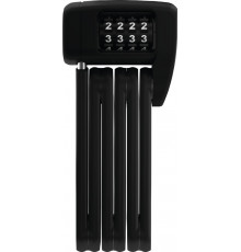 Замок 05-0062105 вело складной, кодовый 4-х разр, Bordo Combo Lite Mini 6055C/60см BK класс защиты 7/15, 460гр черный ABUS