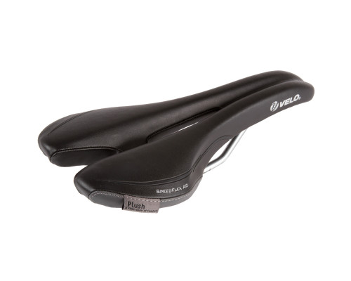 Седло 5-250188 спорт. 275х130мм MTB/ROAD вентил.Air Channel, возд. эласт. Air-Tech, 276г. (на блист) VELO SPEEDFLEX AC