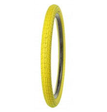 Покрышка 20"х1.95 5-527217 (новый арт 5-529606) (50-406) K907 KRACKPOT низкий ЖЕЛТАЯ (25) KENDA
