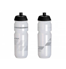 Фляга 8-14064231 100% биопластик BPA free, AB-Tcx-Shiva Bio X25 0.85л, серебристая, transparent/silver, 95гр, TACX/AUTHOR