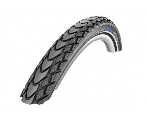 Покрышка Schwalbe 28X1.75 (47-622) 05-11101344 Marathon Mondial Perf, Raceguard B/B-Sk+Rt Светоотр.