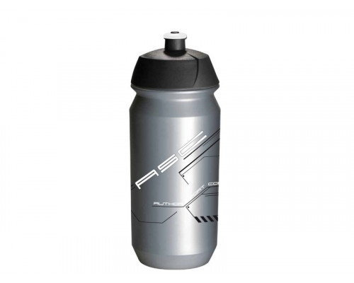 Фляга 8-14064015 100% биопластик. AB-Tcx-Shiva X9 0.6л серебристо-белая TACX/AUTHOR (Голландия)