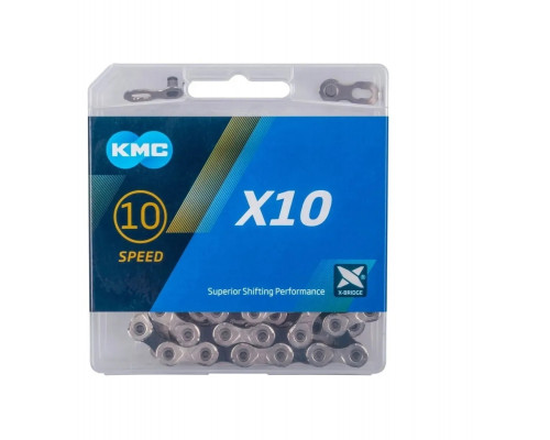 Цепь KMC-X10 10 ск, 116 звеньев