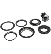 Рулевая Колонка Neco 1-1/8" Б/Резьб. П/Интегрир,Zs 44/28.6 Zs 55/39,8, 5/32"X22- 2Шт, 10,4Мм, Черн.