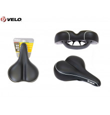 Седло Velo Комфорт 270X206 Мм, Вакуумное, Черное Vl-6376