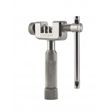 Выжимка 7-06313 профи для 1-12ск.1/8', 3/16", 3/32"  цепей запас. пин Cr-V серебрист. CYCLO