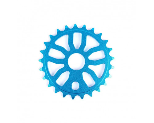 Звезда передняя для BMX Samox CW-1416M 25T алюм, синяя SPR-CW-1416M-25-G